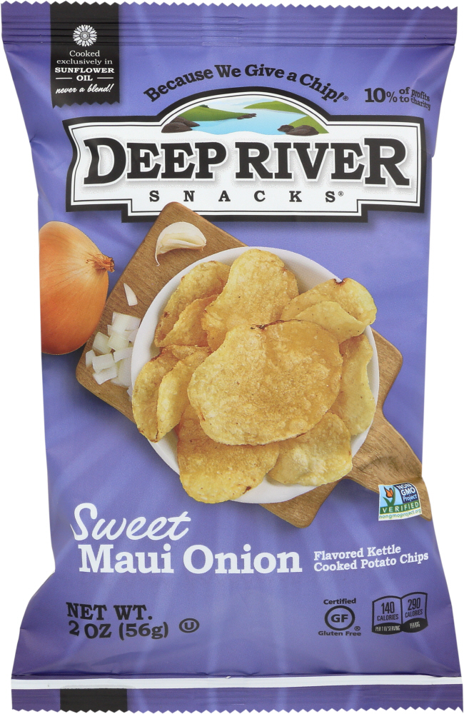 Deep River Snacks, Kettle Cooked Potato Chips - 850668000443