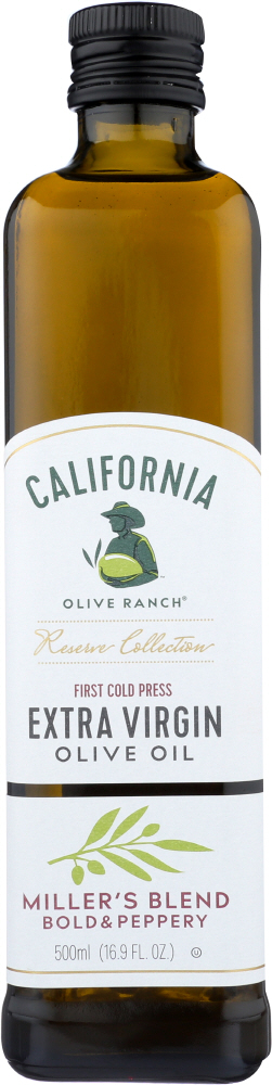 CALIFORNIA OLIVE RANCH: Extra Virgin Olive Oil Miller’s Blend, 16.9 fl oz - 0850687100032