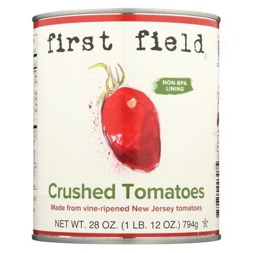 First Field Crushed Tomatoes - Case Of 12 - 28 Oz - 850754003075