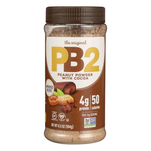 PB2: Powdered Peanut Butter With Premium Chocolate, 6.5 oz - 0850791002017