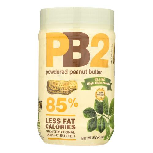 Pb2 Powdered Peanut Butter - Case Of 6 - 16 Oz - 850791002352