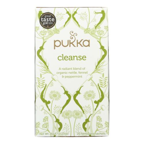 PUKKA HERBS: Organic Cleanse Herbal Tea, 20 bg - 0850835000498