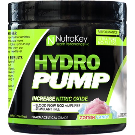NutraKey Hydro Pump - 30 Servings Cotton Candy (NutraKey) - 851090006201