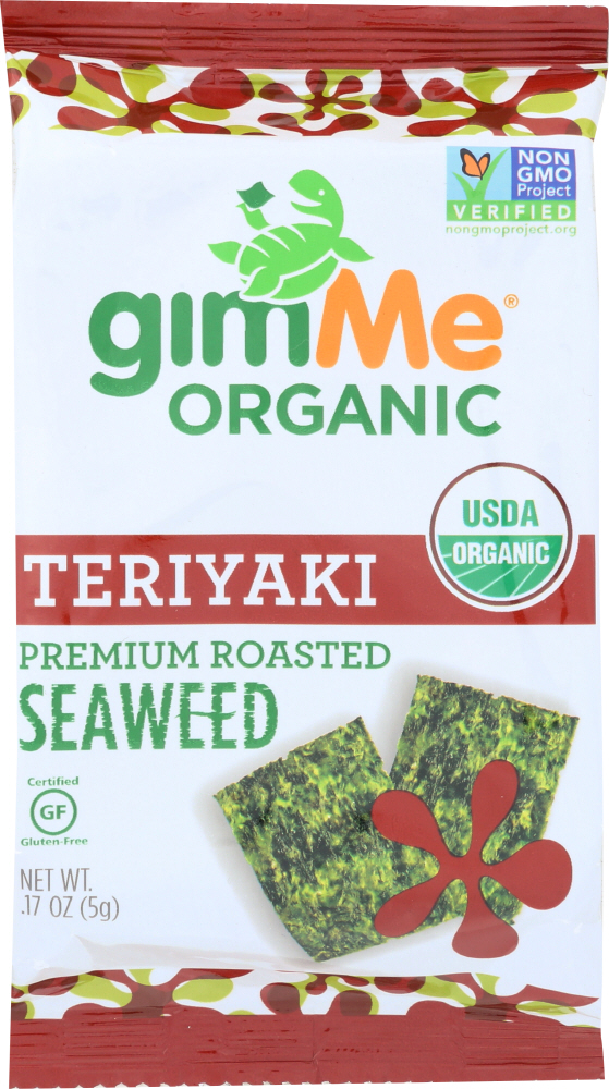Gimme Organic Roasted Teriyaki - Case Of 12 - 0.17 Oz. - 851093004044
