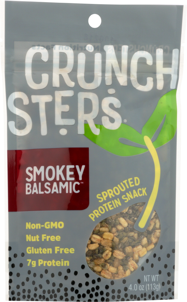 CRUNCHSTERS: Protein Snack Smokey Balsamic, 4 oz - 0851166007040