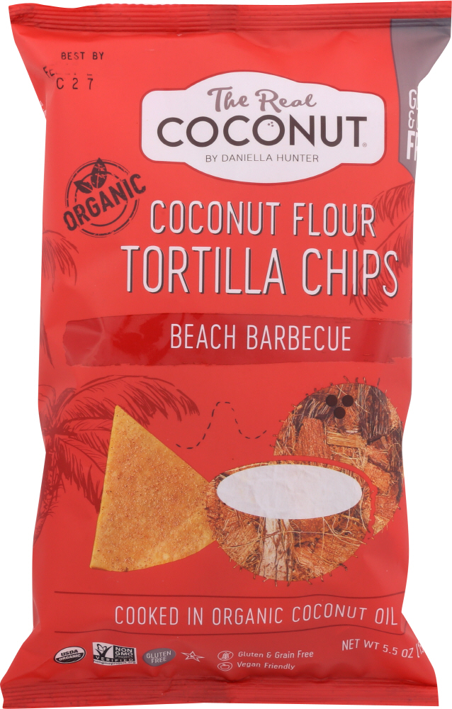 Beach Barbecue Coconut Flour Tortilla Chips, Beach Barbecue - 851186007020