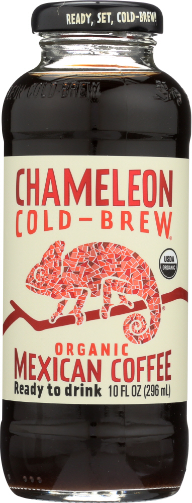 CHAMELEON COLD BREW: Mexican Coffee RTD, 10 oz - 0851220003056