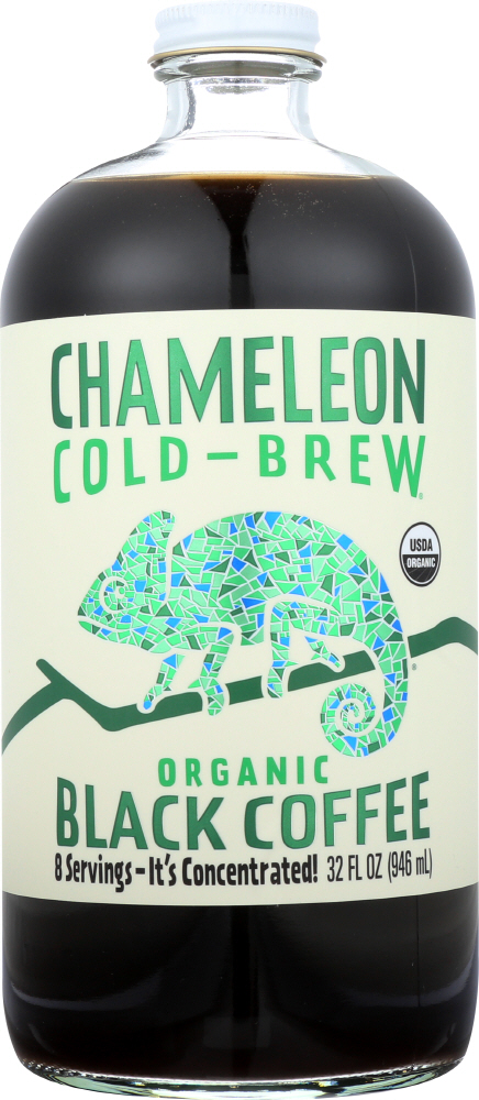 CHAMELEON COLD BREW: Concentrated Black Coffee, 32 oz - 0851220003414