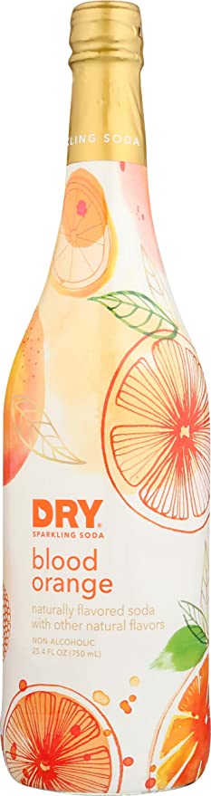  Dry Soda Blood Orange Sparkling Soda, 25 Fl Oz  - 851280008244