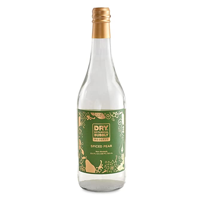  DRY Non-Alcoholic Reserve Celebration Bottles | Non-Alcoholic Wine Alternative | Zero Alcohol Wine | 750 mL, 4 bottles (Spiced Pear)  - 851280008619