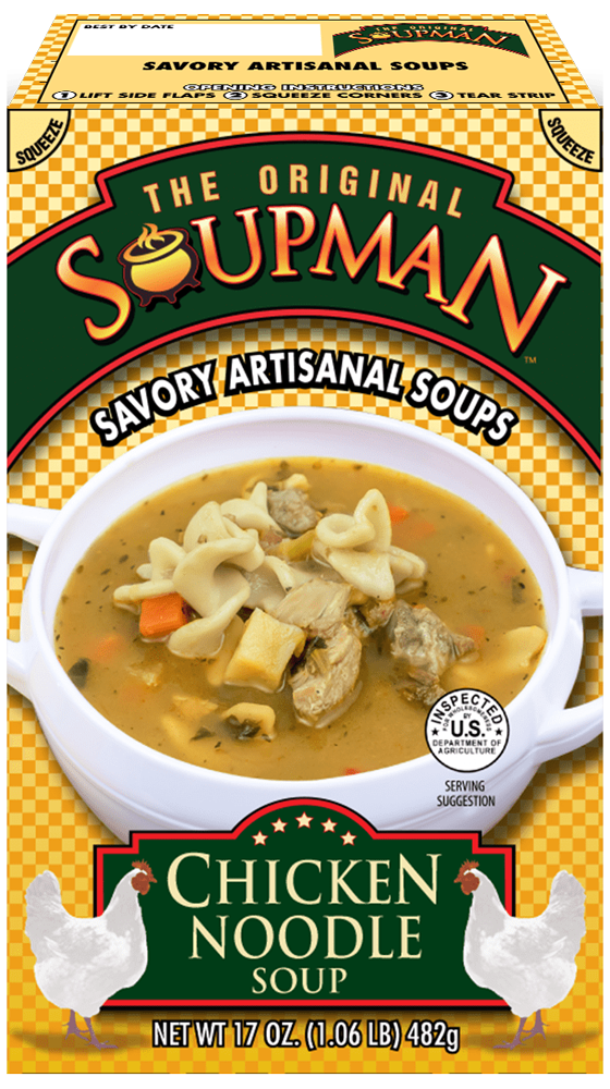 ORIGINAL SOUPMAN: Soup Chicken Noodle, 17.3 oz - 0851354000242