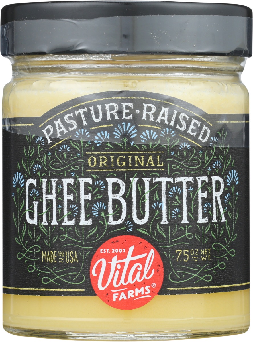 VITAL FARMS: Ghee Butter Original, 7.50 oz - 0851387007386