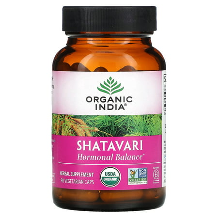 Organic India - Shatavari Hormonal Balance - 90 Vegetarian Capsules - 851469000571
