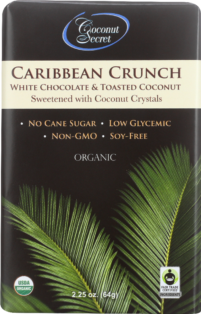 COCONUT SECRET: Caribbean Crunch Candy, 2.25 oz - 0851492002320