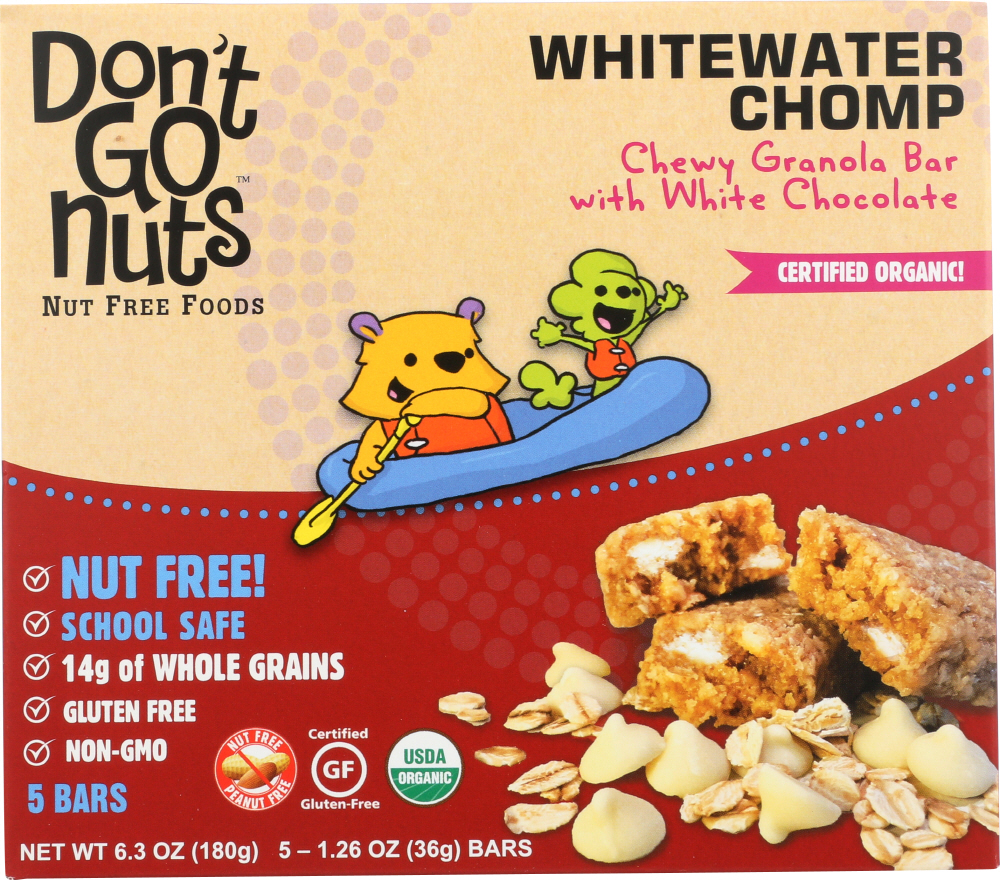 Chewy Granola Bar With White Chocolate - 851553008070