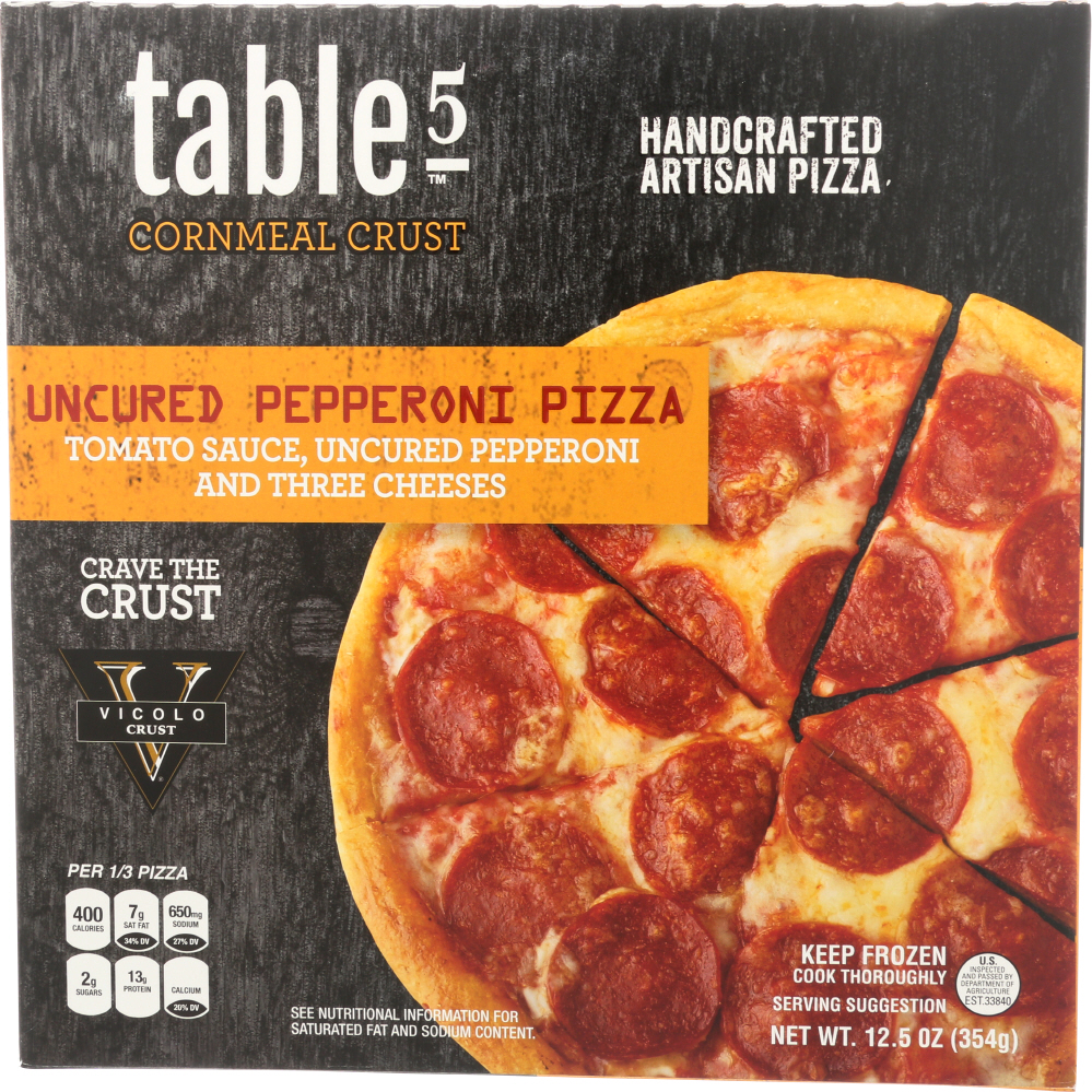 Uncured Pepperoni Pizza - boneless