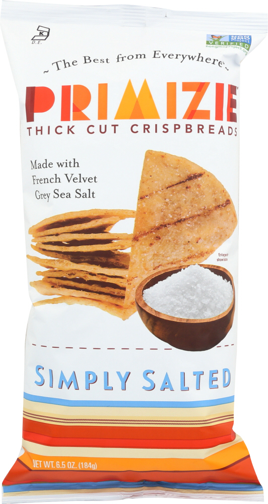 Thick Cut Crispbreads Made With French Velvet Grey Sea Salt - 851619004053