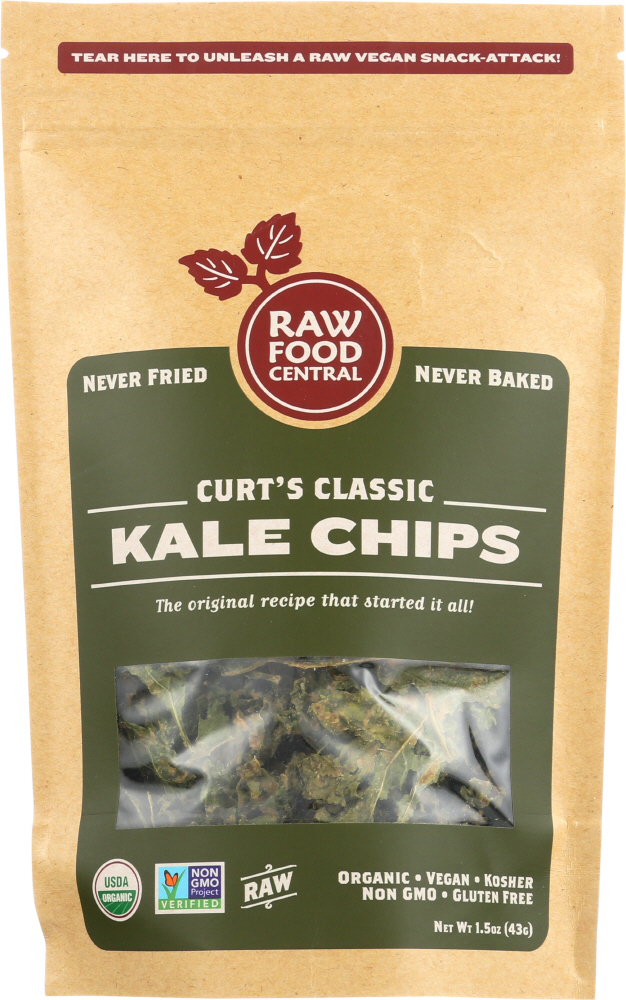 RAW FOOD CENTRAL: Kale Chip Kurts Classic, 1.5 Oz - 0851717005006