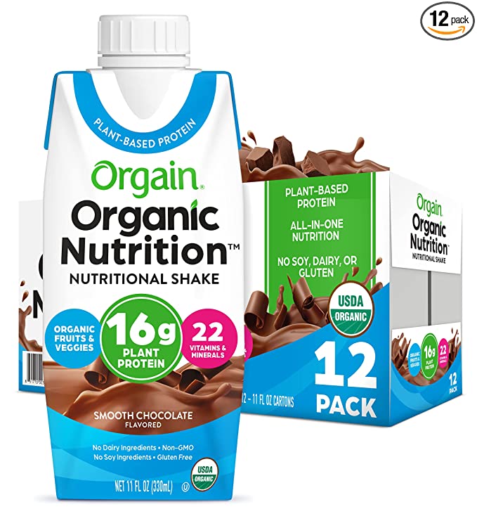 Smooth Chocolate Vegan All-In-One Protein Shake - 851770003216