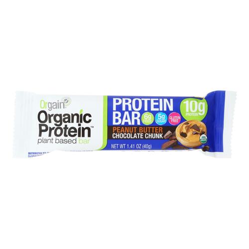ORGAIN: Bar Protein Peanut Butter Chocolate, 1.4 oz - 0851770006330