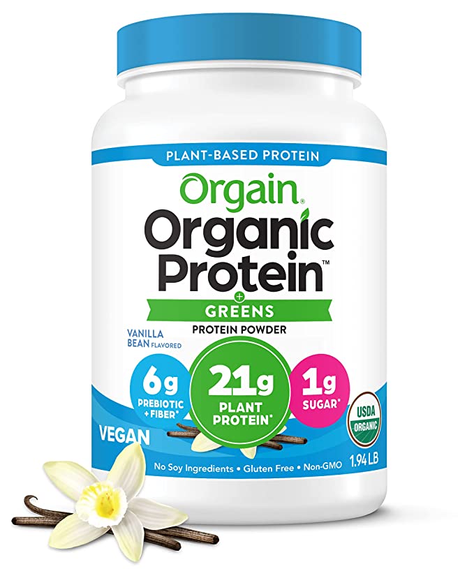 Vanilla Bean Plant Based Protein & Greens Powder - 851770006828