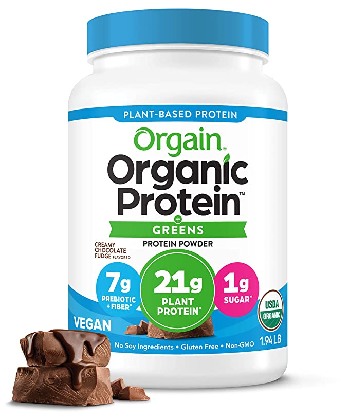Creamy Chocolate Fudge Plant Based Protein & Greens Powder - 851770006842