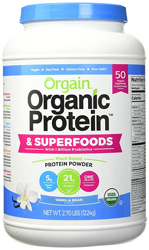  Orgain Organic Protein And Super Foods, 2.70 Pound  - 851770007566