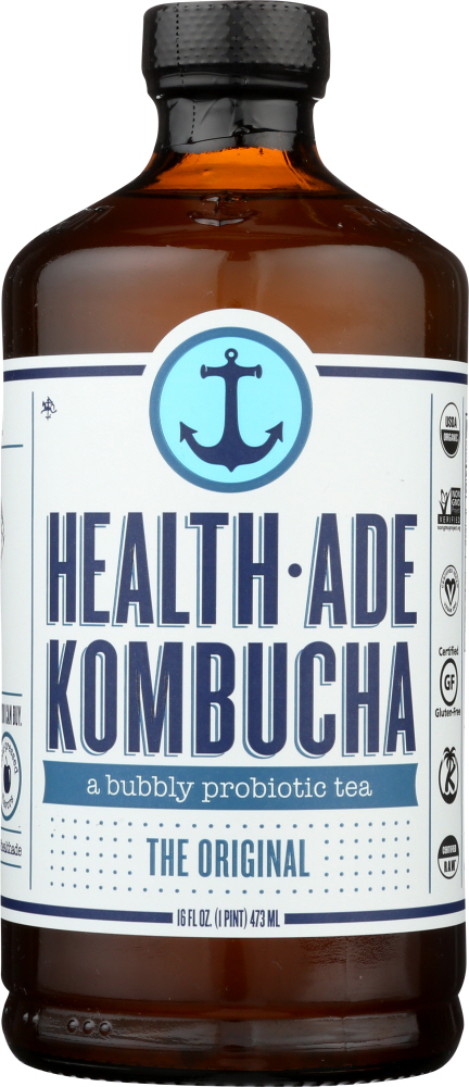 HEALTH ADE: The Original Kombucha, 16 oz - 0851861006089