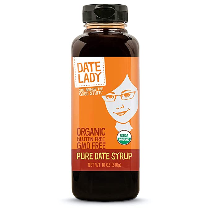 Award Winning Organic Date Syrup 18 Ounce Squeeze Bottle | Vegan, Paleo, Gluten-free & Kosher || Sugar Substitute || More Nutrition Than Maple Syrup or Honey - 852078006633