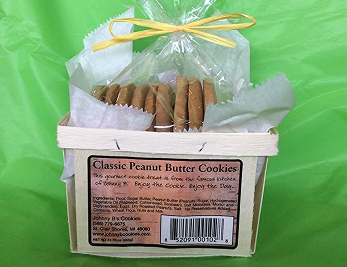  Classic Peanut Butter Cookies (12 Cookies)  - 852091001028