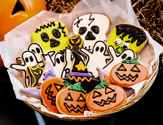  Halloween Sugar Cut-Out Collection (18 Cookies)  - 852091001516