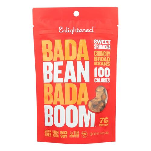 Bada Bean Bada Boom - Crunchy Beans Sweet Sriracha - Case Of 6-4.5 Oz - 852109004768