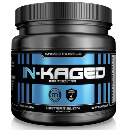 Kaged Muscle In-Kaged Intra-Workout Powder Watermelon 11.74 Oz - 852253007035