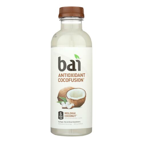 Bai Molokai Coconut Antioxidant Beverage, Molokai Coconut - Case Of 12 - 18 Fz - 852311004273