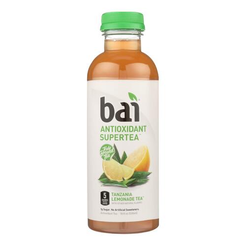 Bai Tanzania Lemonade Tea Antioxidant Supertea - Case Of 12 - 18 Fz - 852311004303