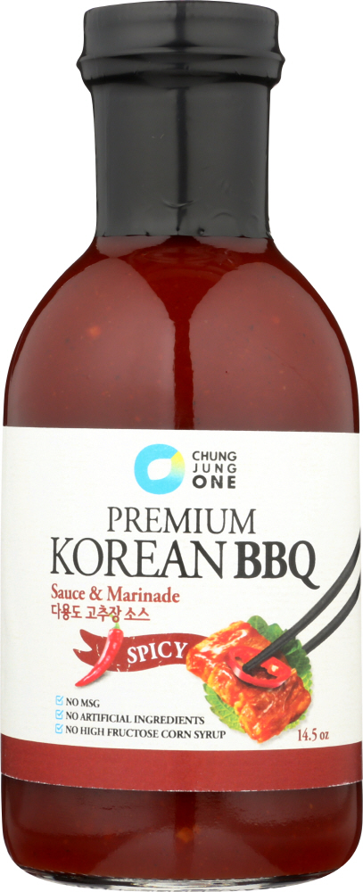 Premium Korean Bbq Sauce & Marinade, Spicy - 852320000068