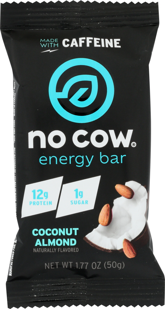 NO COW BAR: Coconut Almond Energy Bar, 1.77 oz - 0852346005924