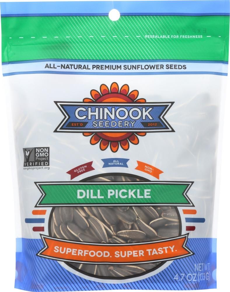 CHINOOK SEEDERY: Sunflower Seed Shell Dill, 4.7 oz - 0852369005093