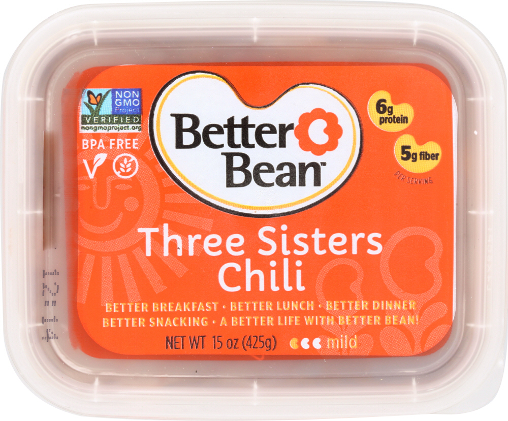 BETTER BEAN: Three Sisters Chili, 15 oz - 0852405002062