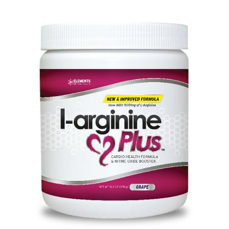 L-arginine Plus® #1 L-arginine Supplement - 5110mg L-arginine & 1010mg L-citrulline Vitamins & Minerals to Support Blood Pressure, Cholesterol and More 13.4 ounce - 852433006018