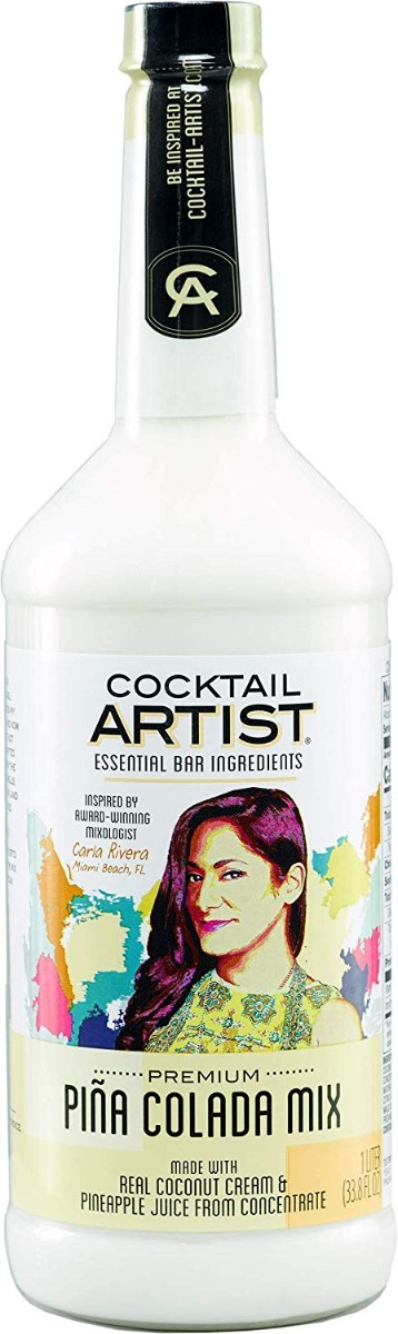 COCKTAIL ARTIST: Pina Colada Mixer, 33.8 fl oz - 0852444008094