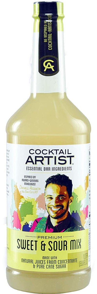 COCKTAIL ARTIST: Sweet & Sour Mixer, 33.8 fl oz - 0852444008117