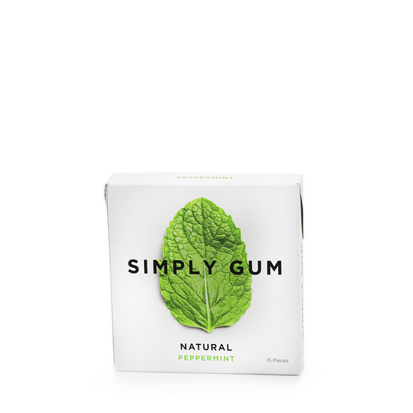 SIMPLYGUM: Gum Mint Natural, 15 pc - 0852466006016