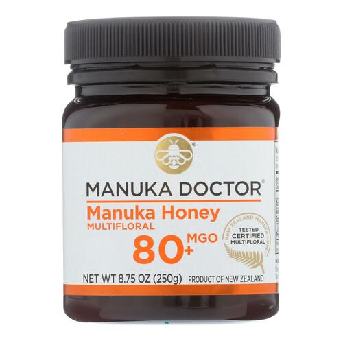 Manuka Doctor - Manuka Honey Mf Mgo80+ 250g - Case Of 6-8.75 Oz - 852469004224