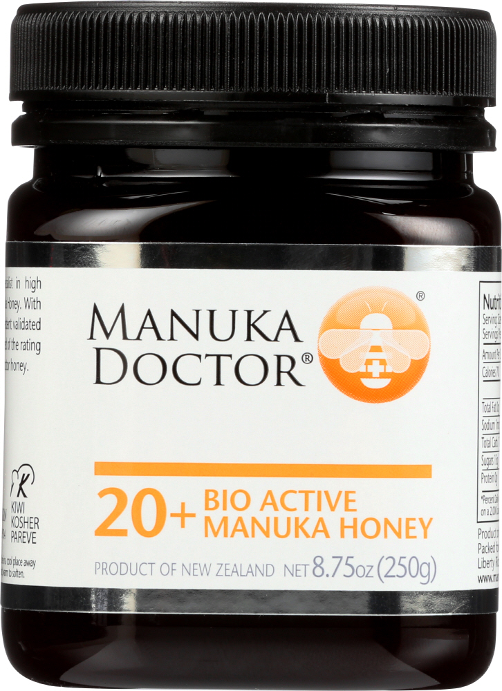 MANUKA DOCTOR: Apiwellness 20+ Bio Active Manuka Honey, 8.75 oz - 0852469004286