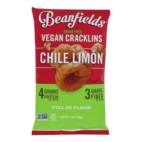 Beanfields - Cracklins Chili Lemon - Case Of 6 - 3.5 Oz - 852565003947