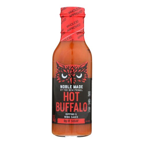 THE NEW PRIMAL: Sauce Buffalo Hot, 12 oz - 0852675006920