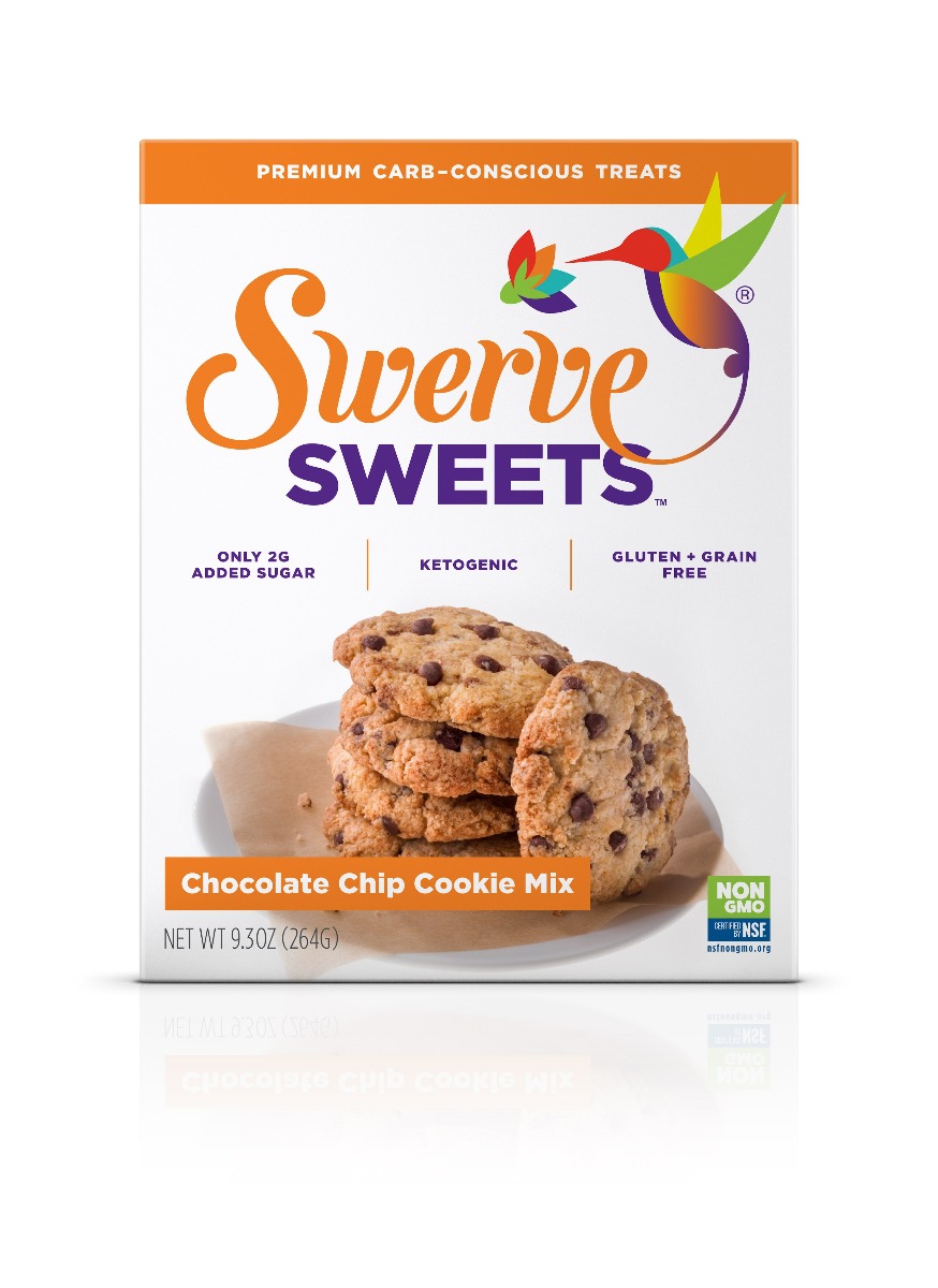 SWERVE: Mix Chocolate Chip Cookie, 9.3 oz - 0852700300030