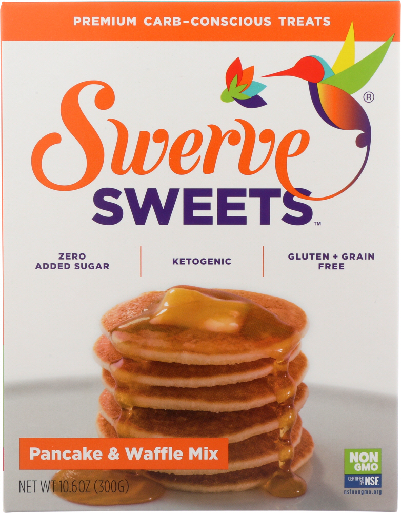  Swerve Sweets, Pancake and Waffle Mix, 10.6 ounces  - 852700300047