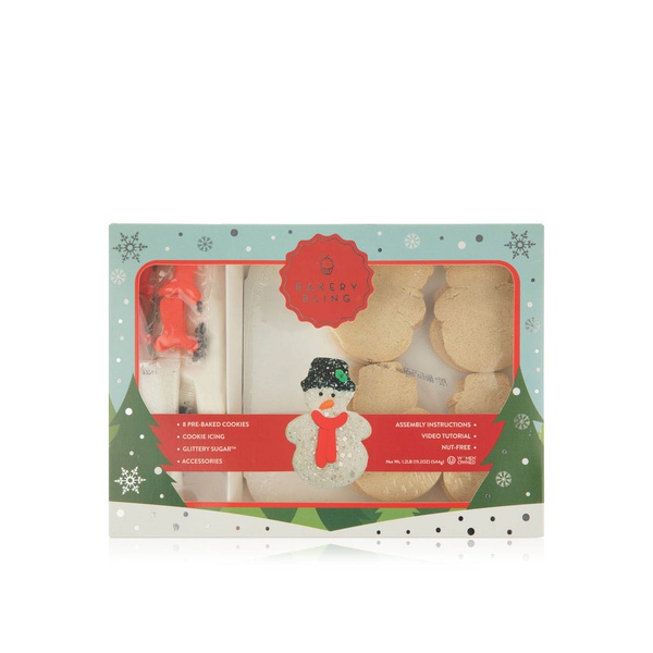 Bakery Bling snowman cookie kit 411g - Waitrose UAE & Partners - 852716007848